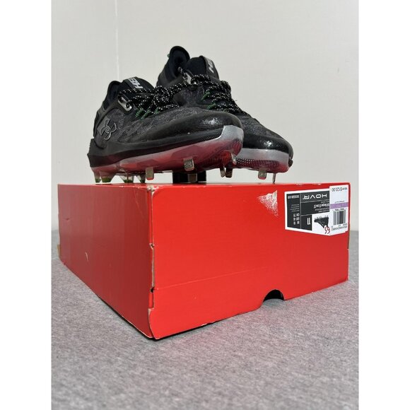 Under‎ Armour Harper 8 Low ST Baseball Shoes Mens 11 Black Metal Cleats HOVR New main image 10